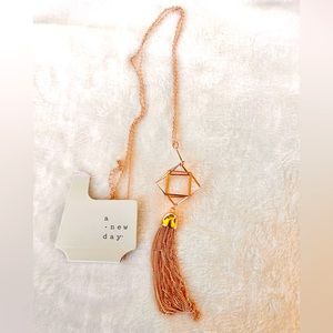 A New Day Necklace Rose Gold